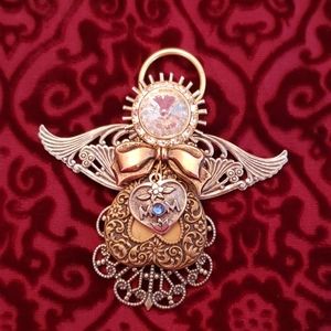 Angel Steam Punk Pin/Brooch for Mom